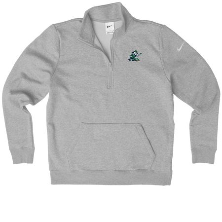6th Annual Terry Healy Cornhole Tourney, a Dark Grey Heather Nike Women's Club Half Zip Pullover