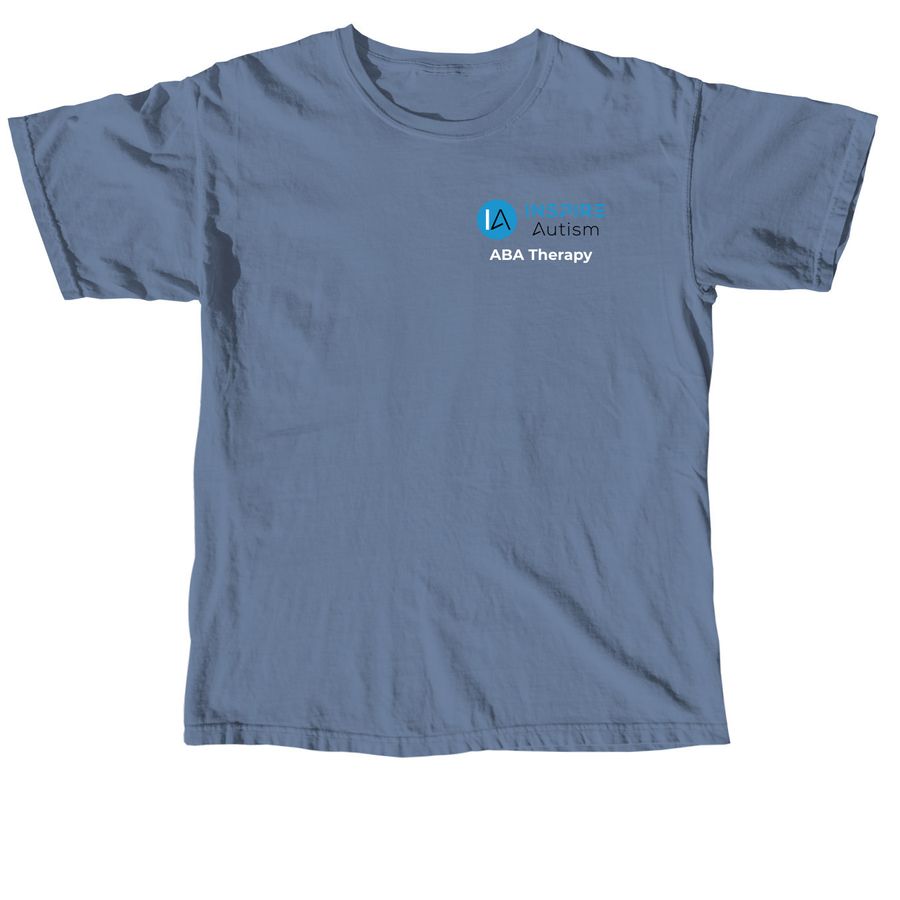 ABA Therapy, a Blue Jean Comfort Colors Unisex Tee