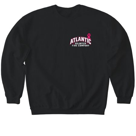 Atlantic Volunteer Fire Company&nbsp;, a Black Softstyle Crewneck Sweatshirt