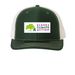 ECA Logo Hats, a Dark Green/ White
