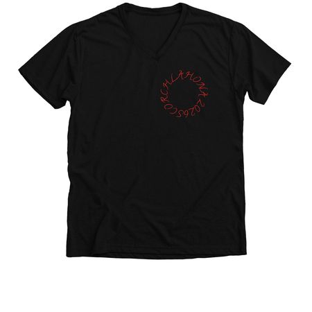 Scorchlahoma&nbsp;, a Solid Black Blend Premium V-Neck Tee