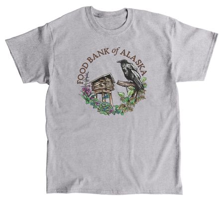 Cache and Share, a Sport Grey Classic Unisex Tee