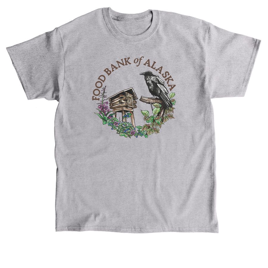 Cache and Share, a Sport Grey Classic Unisex Tee