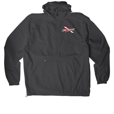 Quit Lion', a Graphite Packable Anorak