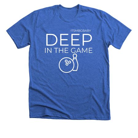 ITSMBGBABY&nbsp;, a Heather True Royal Premium Unisex Tee