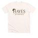 Light colored with design on back.&nbsp;, a Heather Natural Premium Unisex Tee
