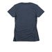 Turquoise & Tattoos, a Midnight Navy Women's Slim Fit Tee (back-view)