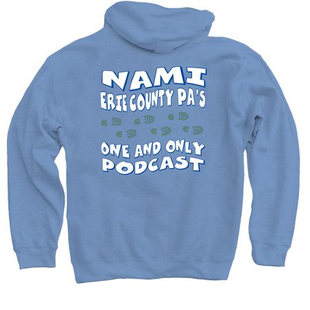 Stigma Stompers!, a Carolina Blue Pullover Hoodie (back-view)