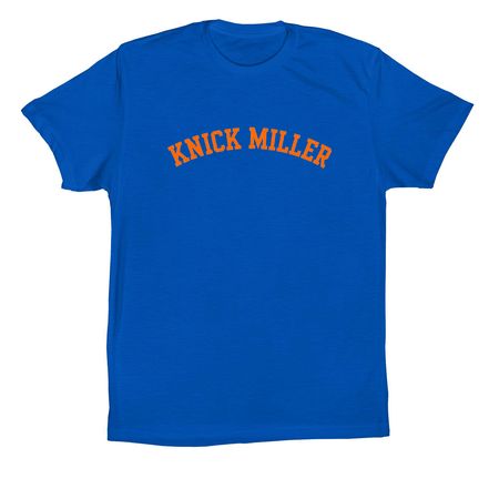 KNICK MILLER, a True Royal Premium Cotton Tee