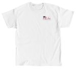 4th of July, a White Classic Unisex Tee (back-view)