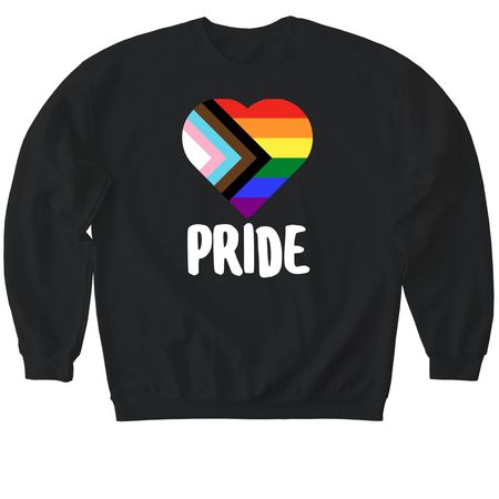 Brooklyn Middle STEAM School KIND Club, a Black Softstyle Crewneck Sweatshirt