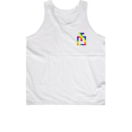 Show Your Tank Pride!, a White Classic Unisex Tank Top
