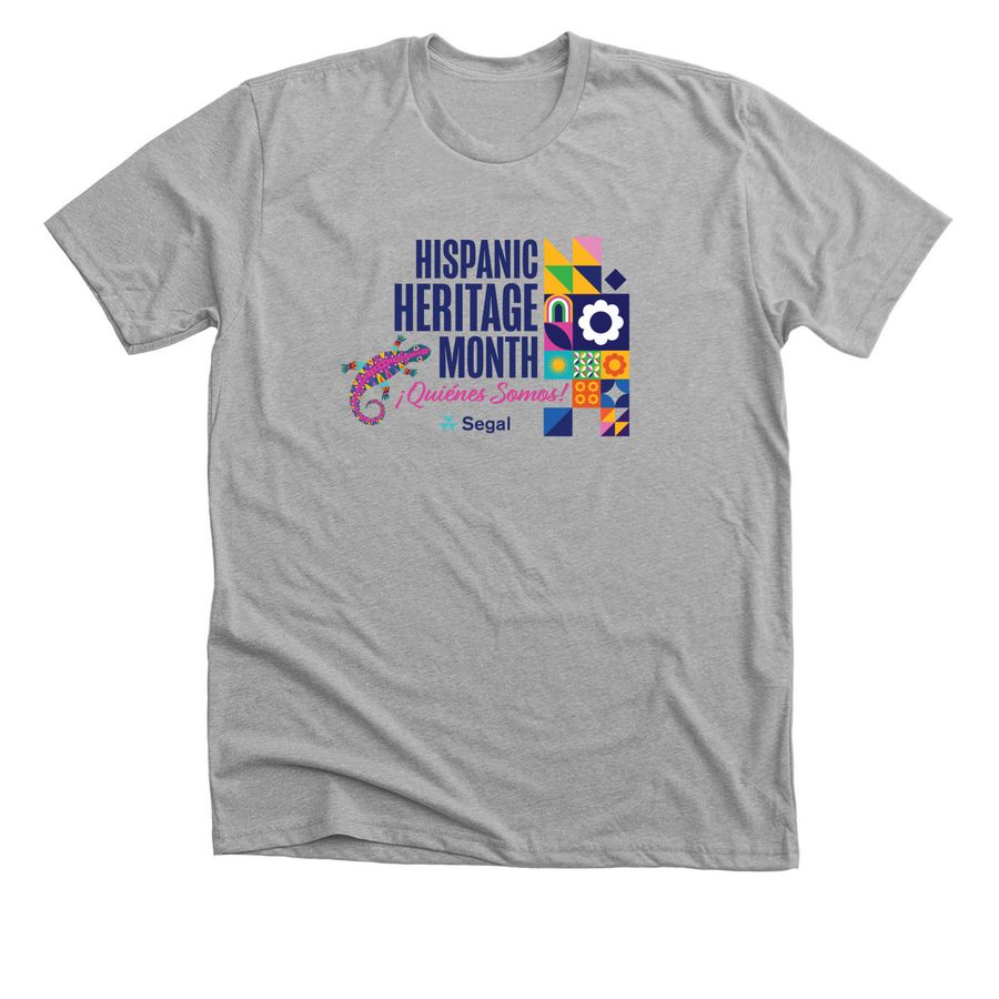 Hispanic Heritage Month, a Athletic Heather Premium Unisex Tee