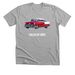 Fueled by gas, powered by community, a Athletic Heather Premium Unisex Tee