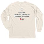 End the Wait Long Sleeve, a Natural Classic Long Sleeve Tee (back-view)