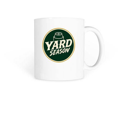 Yard Season Coffee Mug, a White Coffee Mug