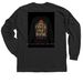 Unmask. Uplift. Inspire. Long Sleeve, a Black Classic Long Sleeve Tee (back-view)