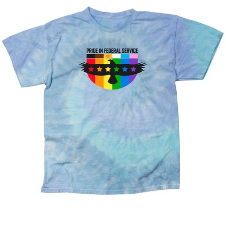 PFS - Black Logo, a Lagoon Classic Tie Dye Tee