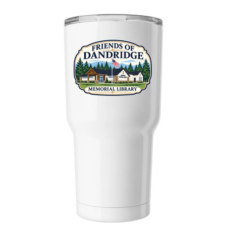 Tumblers, a White Insulated Tumbler