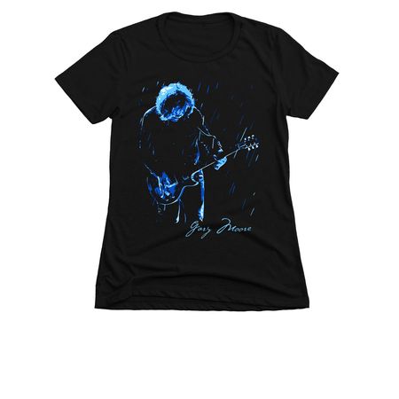 Gary Moore In Memoriam, a Black Women's Slim Fit Tee