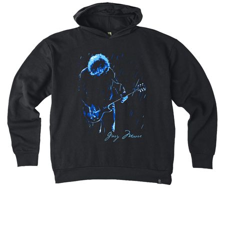 Gary Moore In Memoriam, a Black Reclaimist Pullover Hoodie