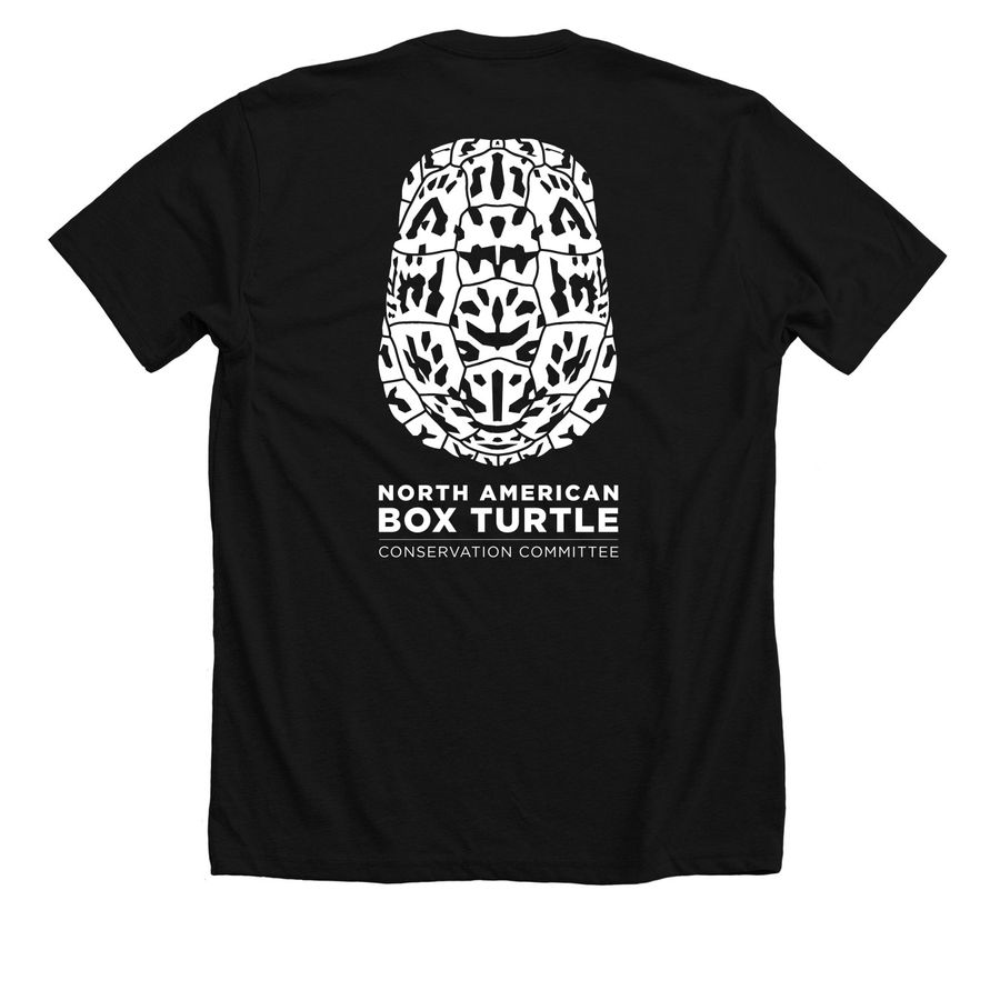 NABTCC, a Solid Black Blend Premium Unisex Tee (back-view)