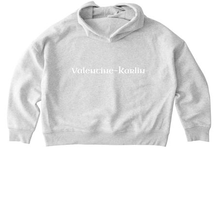 Sweatshirt Parish Retreat 2026, a Cool Heather Grey Stanley/Stella Women?s Stella Nora Pullover Hoodie (back-view)