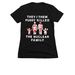 they/them pussy, a Black Women's Slim Fit Tee