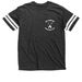 603 Misfits Swag&nbsp;, a Vintage Smoke / White Football Jersey Tee