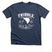 Tribble Family Reunion 2026: Roots Run Deep, a Heather Navy Premium Unisex Tee