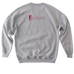 Proud to be a FP Gear (color logo), a Sport Grey Softstyle Crewneck Sweatshirt (back-view)
