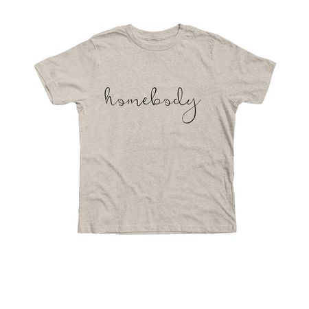 homebody, a Heather Dust Premium Youth Tee