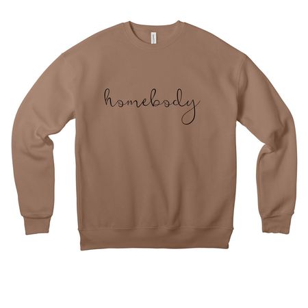 homebody, a Vintage Brown Premium Drop Shoulder Sweatshirt