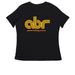 Manifest fall, y'all?, a Black Women's Relaxed V-Neck Tee (back-view)