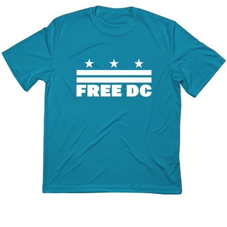 Sun and Workout Shirts, a Atomic Blue Classic Performance Tee