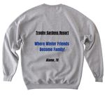 TG Clothes, a Sport Grey Softstyle Crewneck Sweatshirt (back-view)