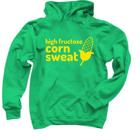 High Fructose Corn Sweat 2026 - YELLOW, a Irish Green Pullover Hoodie
