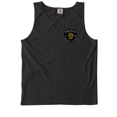 DB?, a Black Comfort Colors Tank Top