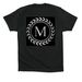 Core Melungeon Wear, a Vintage Black Premium Cotton Tee (back-view)