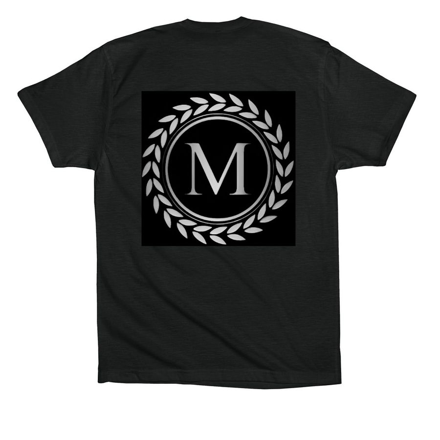 Core Melungeon Wear, a Vintage Black Premium Cotton Tee (back-view)