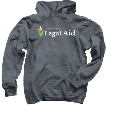 Unisex Apparel, a Dark Heather Pullover Hoodie