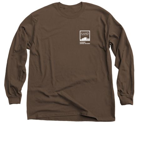 Learning Among the Oaks Long Sleeves, a Dark Chocolate Classic Long Sleeve Tee