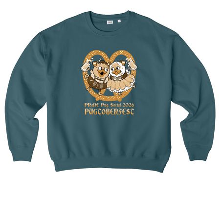 2026 Pugtoberfest&nbsp;, a Stargazer Stanley/Stella Ledger Dry Crewneck Sweatshirt