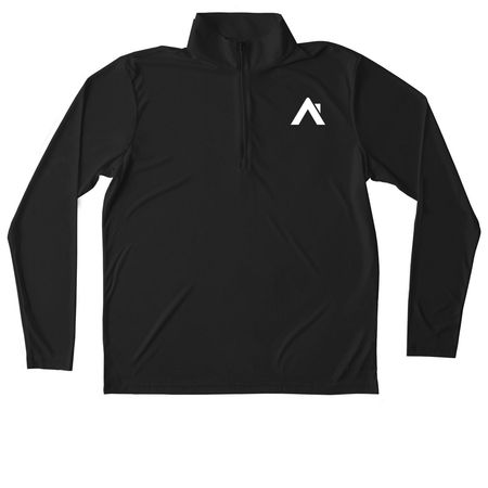 ACUMA Performance Gear, a Black Unisex Performance Quarter Zip Pullover