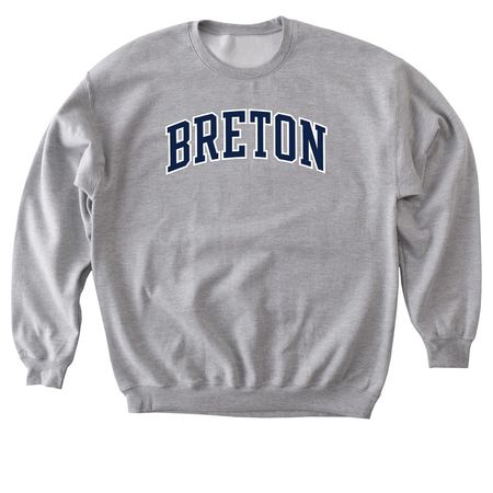 Bulldog Pride, a Sport Grey Softstyle Crewneck Sweatshirt