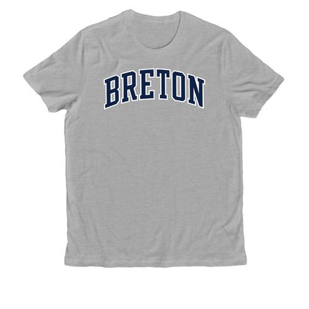 Bulldog Pride, a Granite Grey Heather Allmade Organic Cotton Unisex Tee