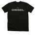 DIESEL OG LOGO, a Solid Black Blend Premium Unisex Tee