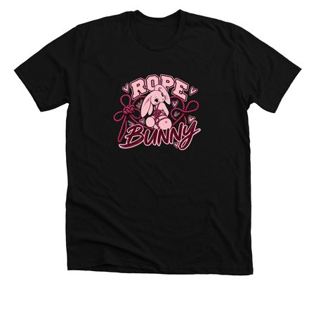 Rope bunny&nbsp;???&nbsp;, a Solid Black Blend Premium Unisex Tee