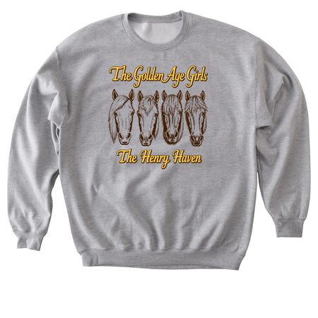 Henry Haven - The Golden Age Girls, a Sport Grey Softstyle Crewneck Sweatshirt