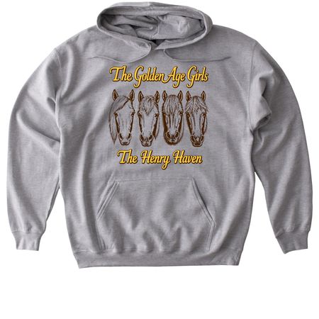 Henry Haven - The Golden Age Girls, a Sport Grey Gildan Softstyle Pullover Hoodie